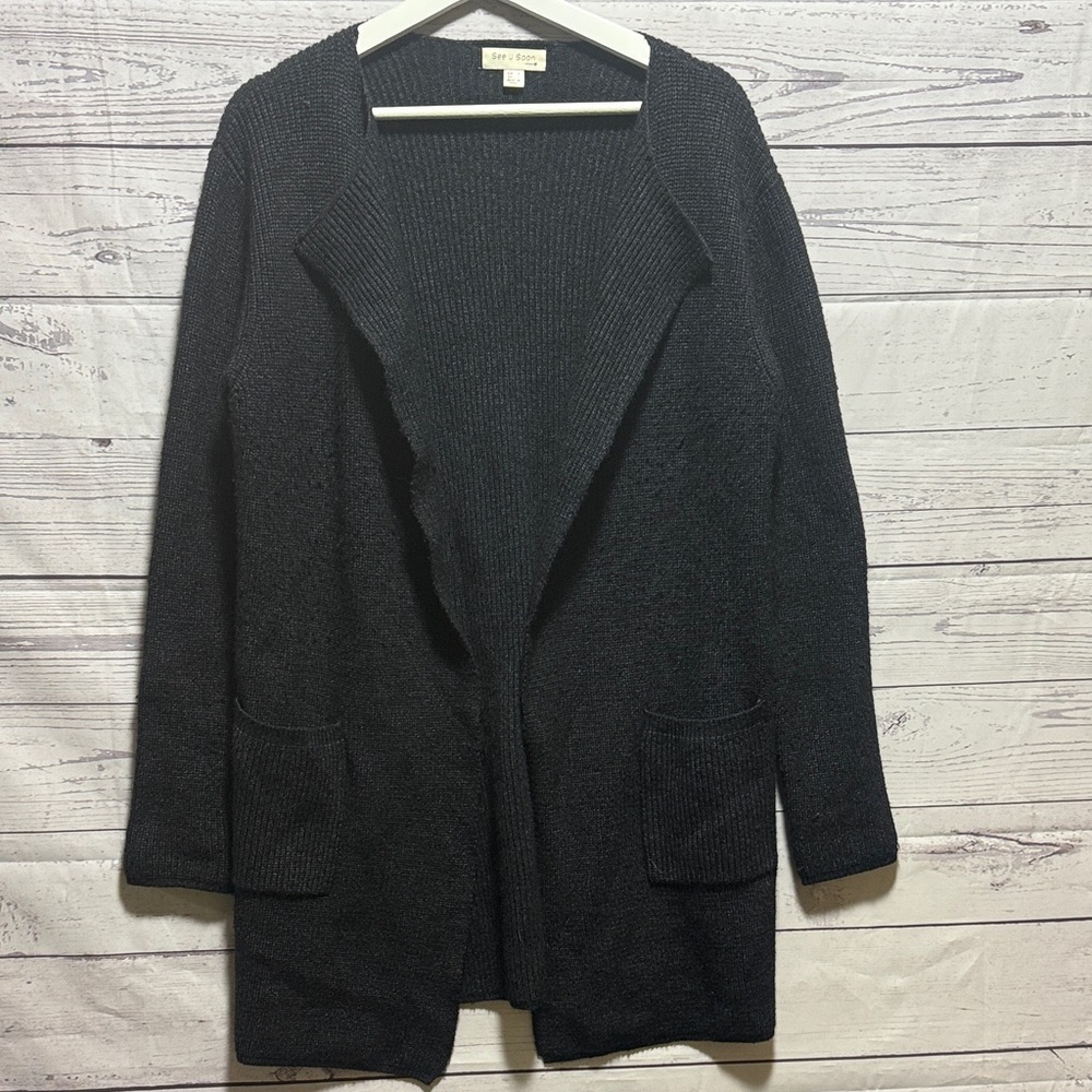 See U Soon Long Cardigan